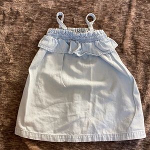 Old Navy chambray dress, 6-12 months